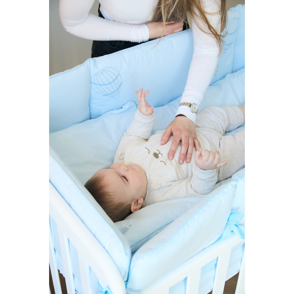 Twins Beau (Бо) - постельный комплект 6 элементов • Blue Twins Beau (Бо) - постельный комплект 6 элементов • Blue