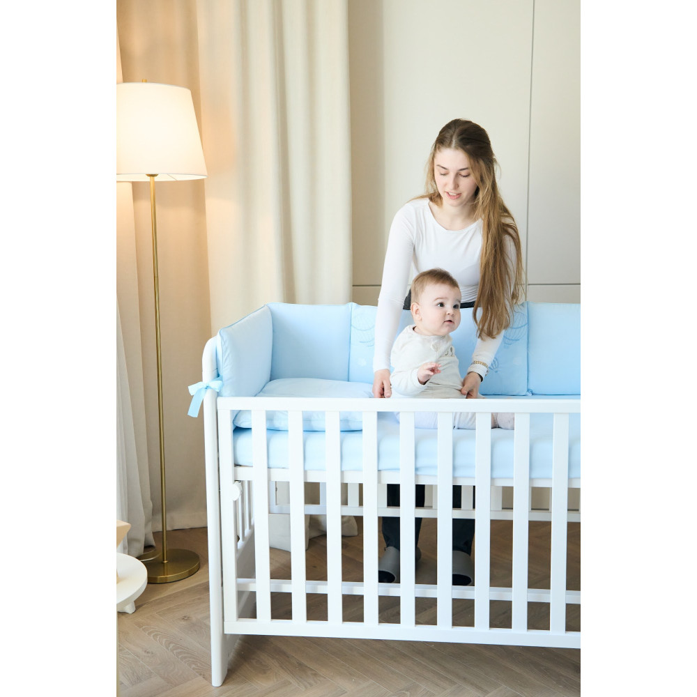Twins Beau (Бо) - постельный комплект 6 элементов • Blue Twins Beau (Бо) - постельный комплект 6 элементов • Blue