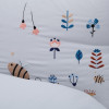 Twins Honey Garden - постельный комплект 6 элементов • Grey
