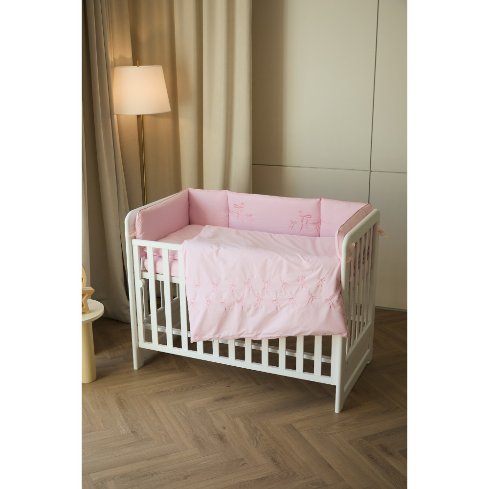 Twins Belle - постельный комплект 6 элементов • Pink Twins Belle - постельный комплект 6 элементов • Pink