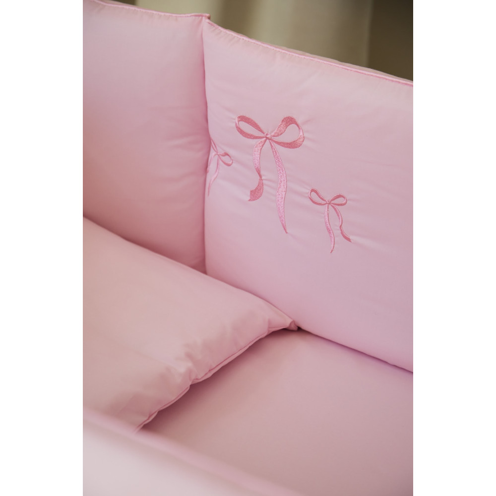 Twins Belle - постельный комплект 6 элементов • Pink Twins Belle - постельный комплект 6 элементов • Pink