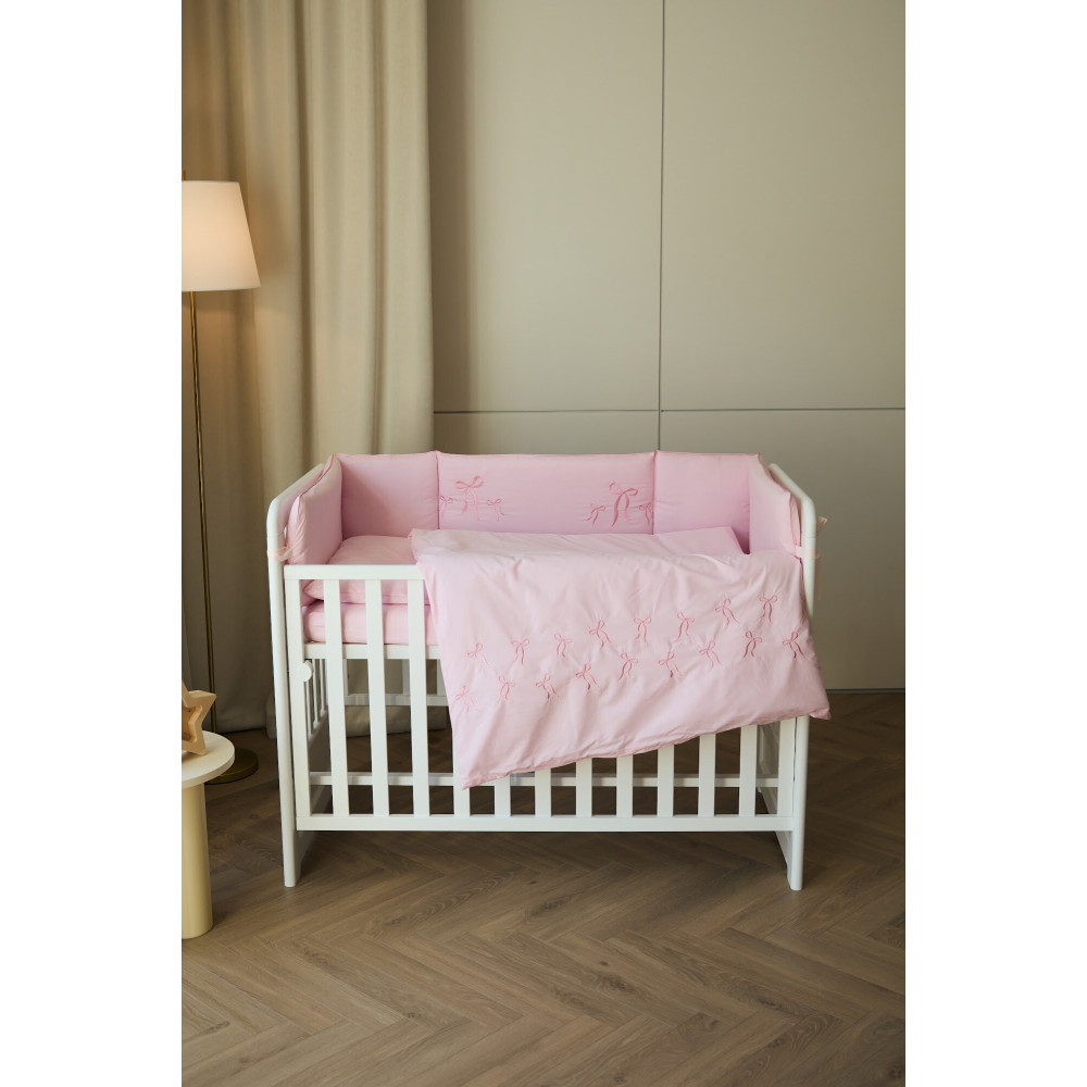 Twins Belle - постельный комплект 6 элементов • Pink Twins Belle - постельный комплект 6 элементов • Pink