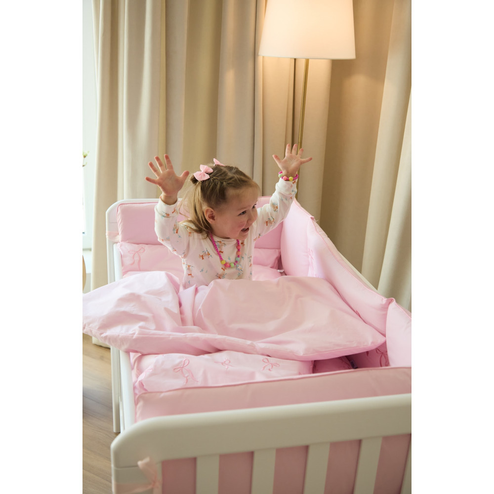 Twins Belle - постельный комплект 6 элементов • Pink Twins Belle - постельный комплект 6 элементов • Pink