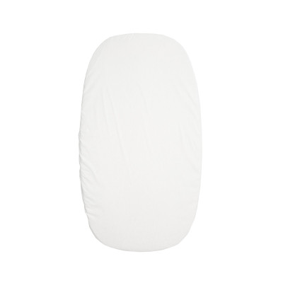 Twins Organic 90×50 Sheet - простыня на резинке из органической бязи • White Twins Organic 90×50 Sheet - простыня на резинке из органической бязи • White