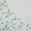 Twins BE HAPPY 120×60 Sheet - простыня на резинке из поплина • Мозаика