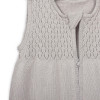 Ceba Трикотажный спальный мешок - для новорожденных 62×42 см • Grey