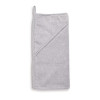 Twins Aqua Полотенце с уголком - 100×100 см, махра • Grey Twins Aqua Полотенце с уголком - 100×100 см, махра • Grey