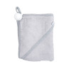 Twins Smurf Полотенце с капюшоном - 100×100 см, махра • Grey Twins Smurf Полотенце с капюшоном - 100×100 см, махра • Grey