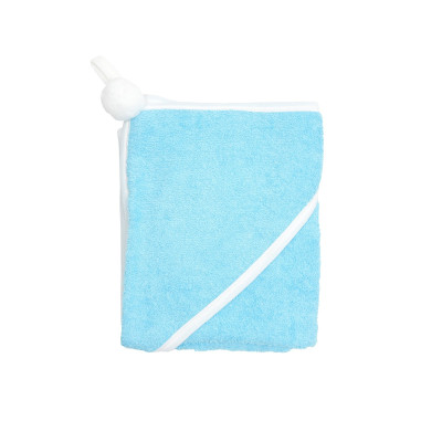 Twins Smurf Полотенце с капюшоном - 100×100 см, махра • Aqua Twins Smurf Полотенце с капюшоном - 100×100 см, махра • Aqua