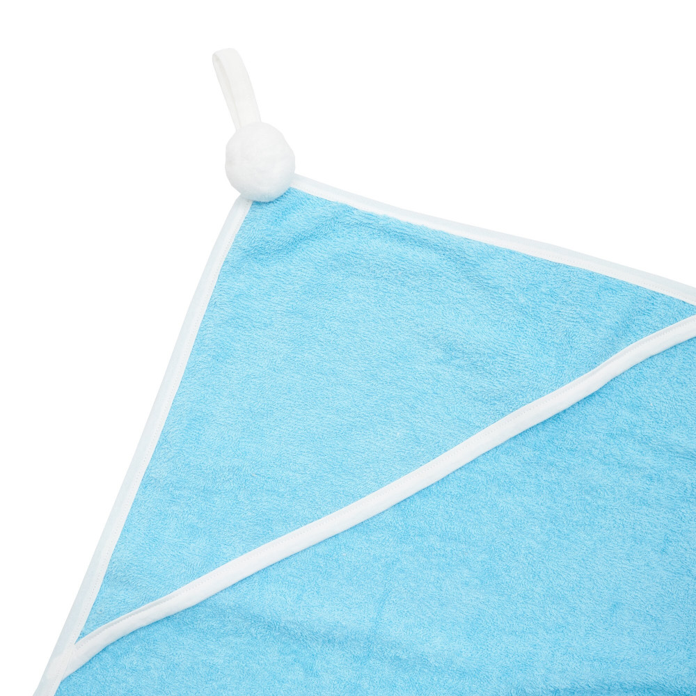 Twins Smurf Полотенце с капюшоном - 100×100 см, махра • Aqua Twins Smurf Полотенце с капюшоном - 100×100 см, махра • Aqua