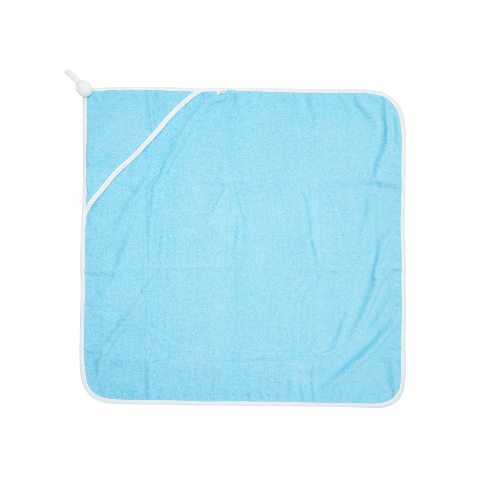 Twins Smurf Полотенце с капюшоном - 100×100 см, махра • Aqua Twins Smurf Полотенце с капюшоном - 100×100 см, махра • Aqua