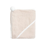 Twins Smurf Полотенце с капюшоном - 100×100 см, махра • Sand Twins Smurf Полотенце с капюшоном - 100×100 см, махра • Sand