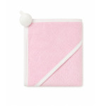Twins Smurf Полотенце с капюшоном - 100×100 см, махра • Pink Twins Smurf Полотенце с капюшоном - 100×100 см, махра • Pink