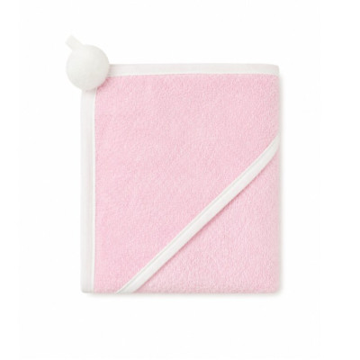 Twins Smurf Полотенце с капюшоном - 100×100 см, махра • Pink Twins Smurf Полотенце с капюшоном - 100×100 см, махра • Pink
