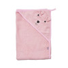 Twins Bear Полотенце с капюшоном - 100×100 см, махра • Pink Twins Bear Полотенце с капюшоном - 100×100 см, махра • Pink