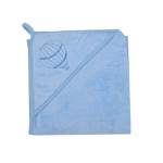 Twins Belle&Beau Towel - полотенце с капюшоном 100×100 см • Blue Twins Belle&Beau Towel - полотенце с капюшоном 100×100 см • Blue