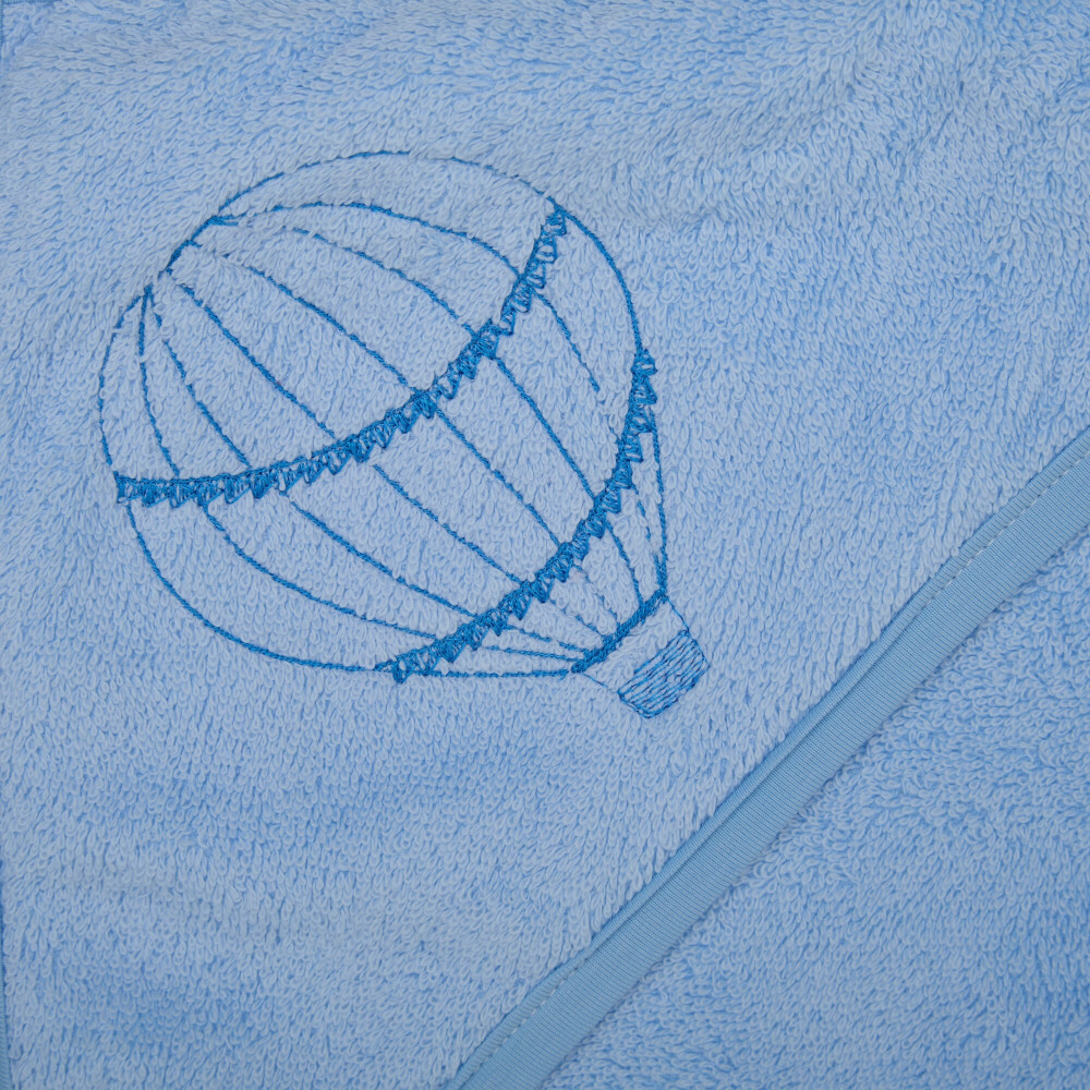 Twins Belle&Beau Towel - полотенце с капюшоном 100×100 см • Blue Twins Belle&Beau Towel - полотенце с капюшоном 100×100 см • Blue