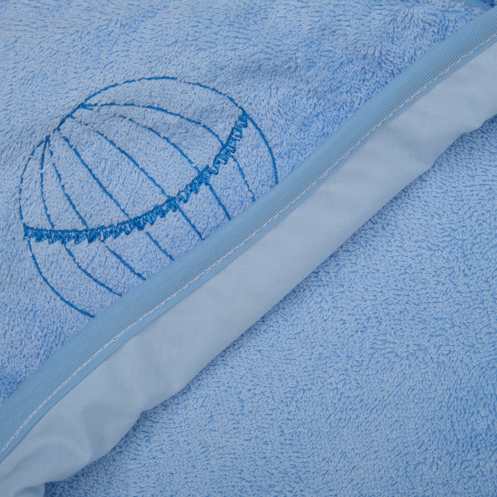 Twins Belle&Beau Towel - полотенце с капюшоном 100×100 см • Blue Twins Belle&Beau Towel - полотенце с капюшоном 100×100 см • Blue