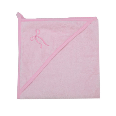 Twins Belle&Beau Towel - рушник з капюшоном 100×100 см • Pink Twins Belle&Beau Towel - рушник з капюшоном 100×100 см • Pink