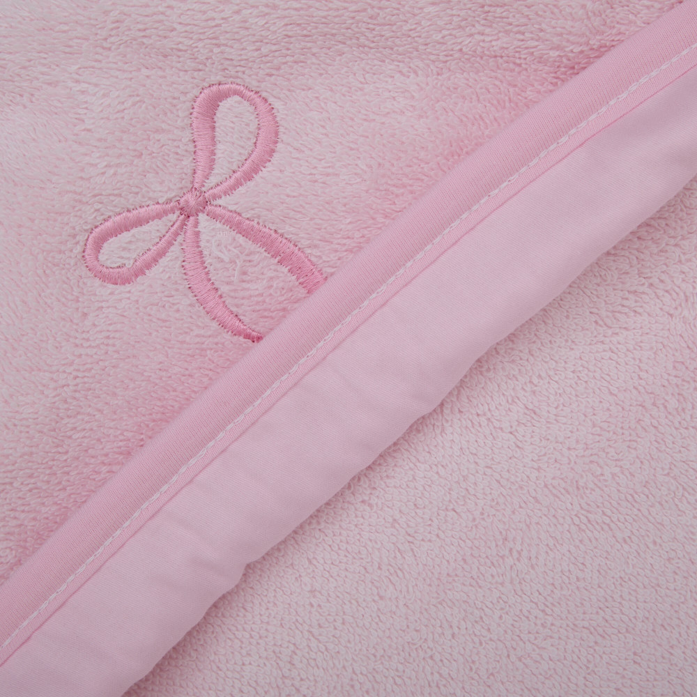 Twins Belle&Beau Towel - полотенце с капюшоном 100×100 см • Pink Twins Belle&Beau Towel - полотенце с капюшоном 100×100 см • Pink
