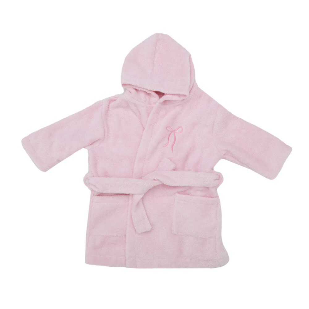 Twins Belle&Beau Robe - халат детский махровый 86-92 • Pink Twins Belle&Beau Robe - халат детский махровый 86-92 • Pink