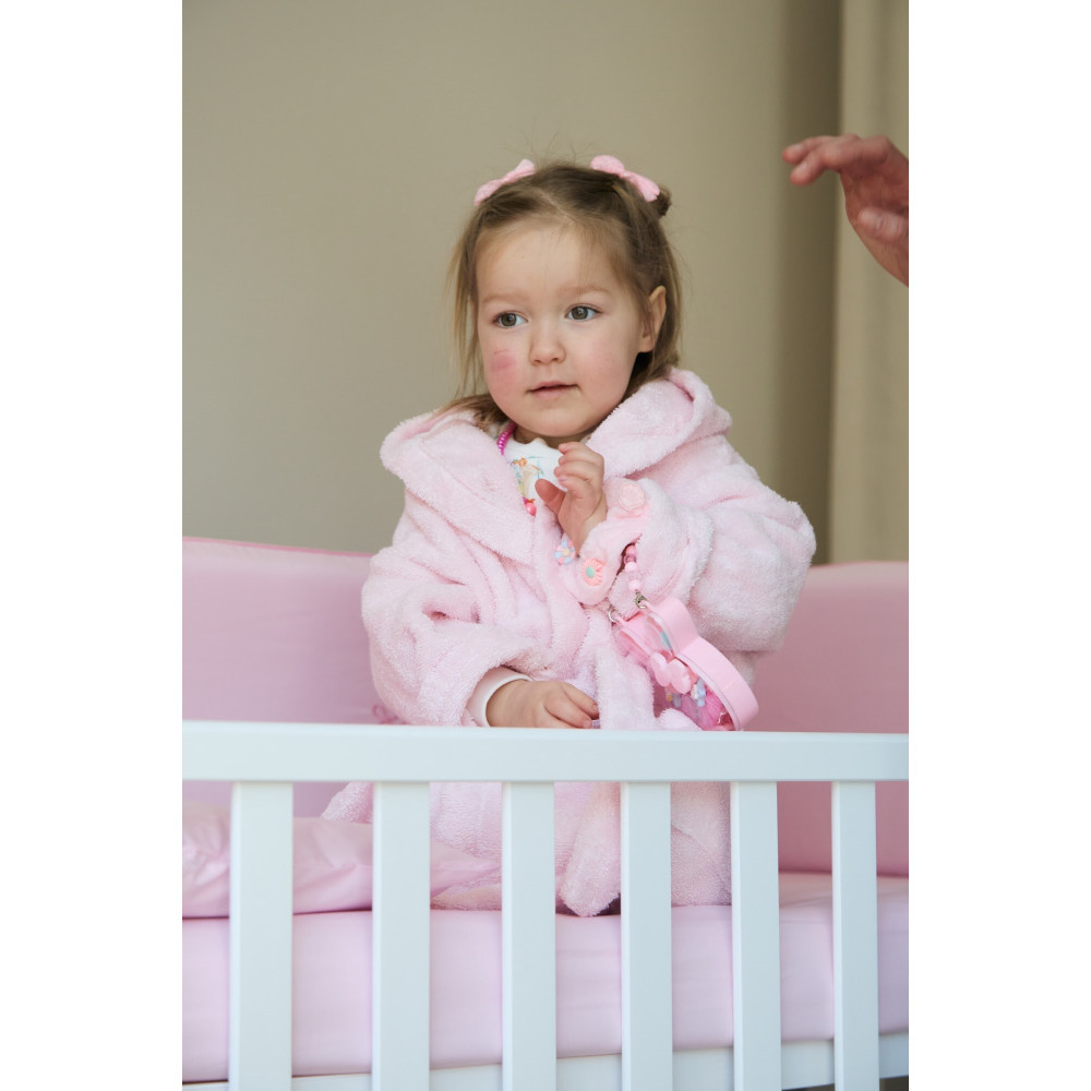 Twins Belle&Beau Robe - халат детский махровый 86-92 • Pink Twins Belle&Beau Robe - халат детский махровый 86-92 • Pink