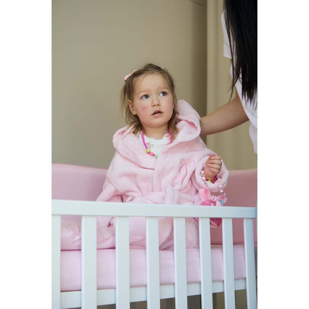 Twins Belle&Beau Robe - халат детский махровый 86-92 • Pink Twins Belle&Beau Robe - халат детский махровый 86-92 • Pink