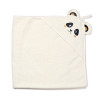 Twins Panda Towel - полотенце с капюшоном 100×100 см • Ecru Twins Panda Towel - полотенце с капюшоном 100×100 см • Ecru