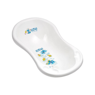Maltex Smurfs 84 см - дитяча ванночка зі зливом • White Maltex Smurfs 84 см - дитяча ванночка зі зливом • White