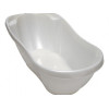 Tega Classic 92 см - дитяча ванночка зі зливом • White perla