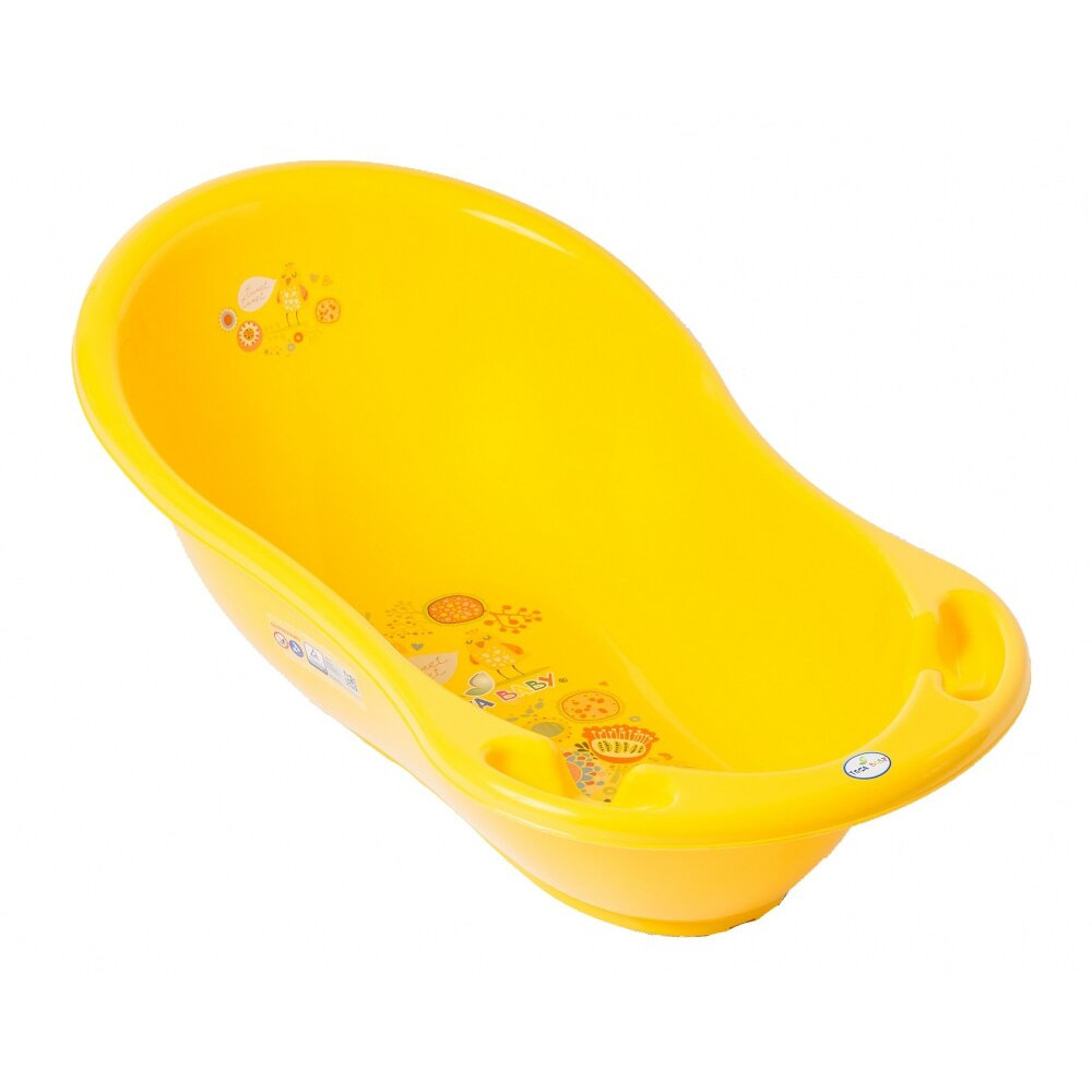Tega Фольк - дитяча ванночка 102 см • Yellow