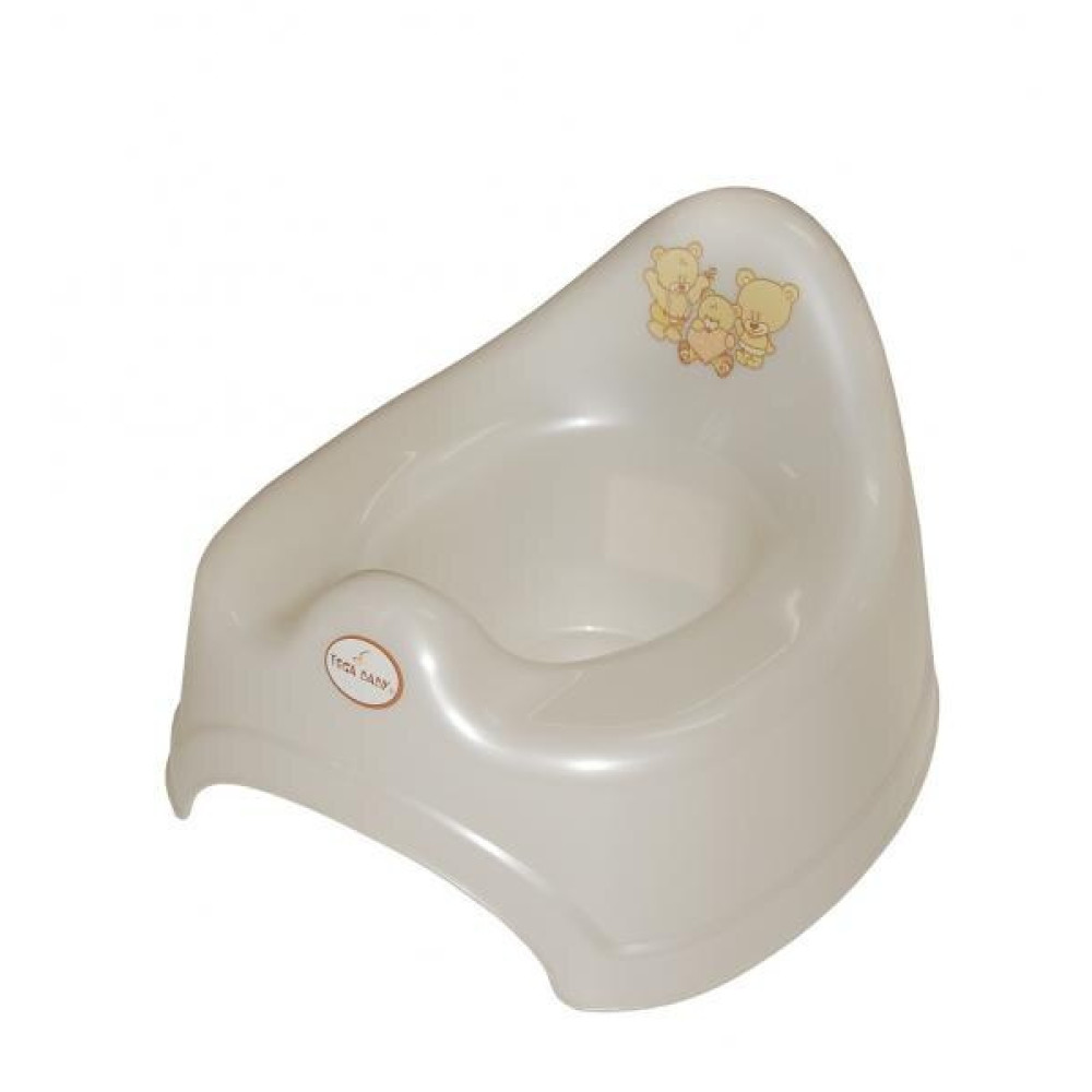 Tega Ведмедик Potty - музичний дитячий горщик • Beige