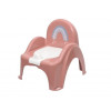 Tega Метео Music Potty Chair - музичний дитячий горщик-крісло • Pink Pearl
