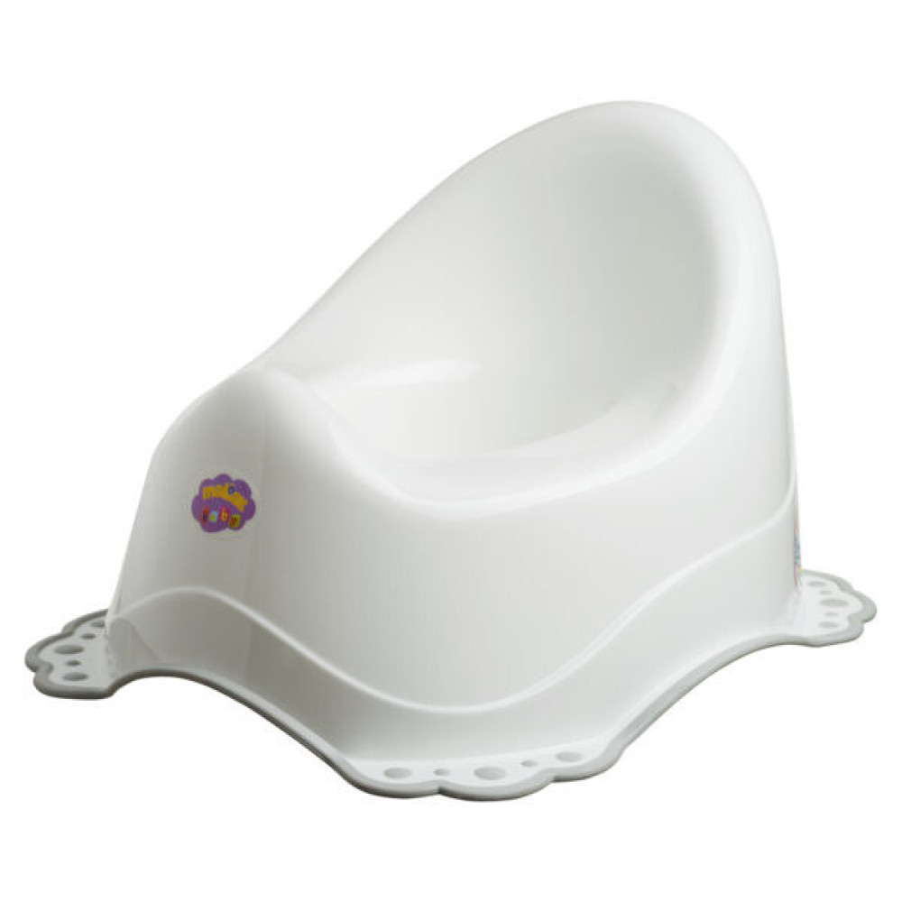 Maltex Classic 2K Potty - дитячий горщик • White/grey