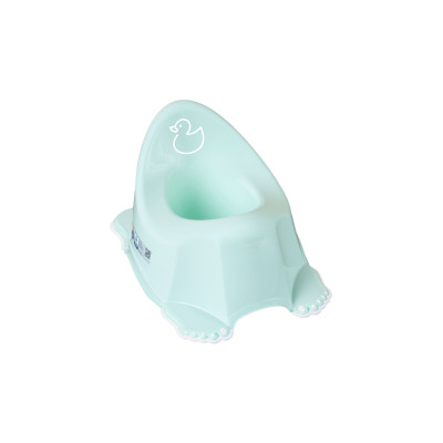 Tega Качечка - дитячий горщик без музики, нековзна основа • Light green Tega Качечка - дитячий горщик без музики, нековзна основа • Light green