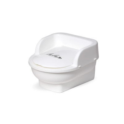 Maltex Lulu - горщик-крісло з кришкою • White