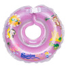 SwimBee Neck Ring - надувний круг для купання на шию • Бузковий