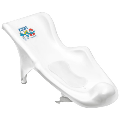 Maltex Smurfs Bath Slide - горка для купания с антискользящим ковриком • White