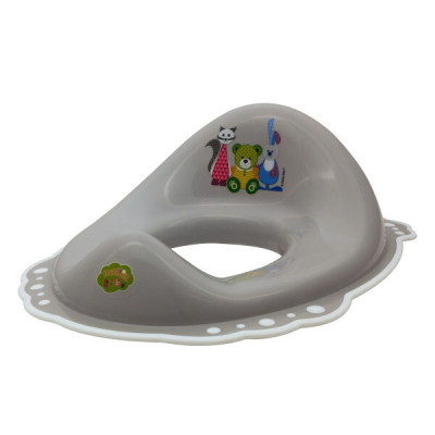 Maltex Bear & Friends Toilet Seat - накладка на унитаз • Grey/white Maltex Bear & Friends Toilet Seat - накладка на унитаз • Grey/white