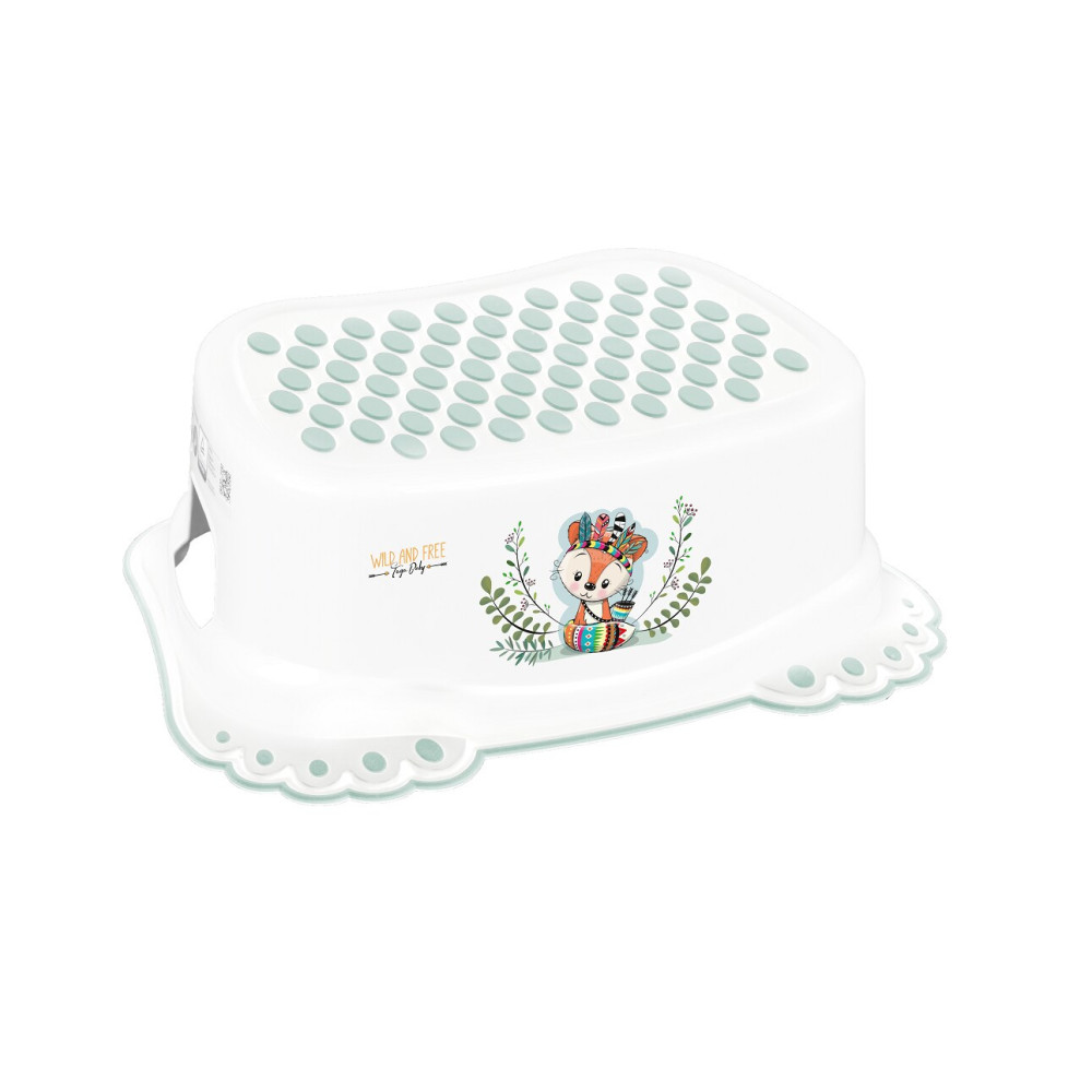 Tega Дикий Захід Step - дитяча підніжка • White/green