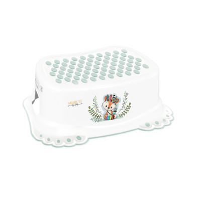 Tega Дикий Запад Step - детская подножка • White/green Tega Дикий Запад Step - детская подножка • White/green