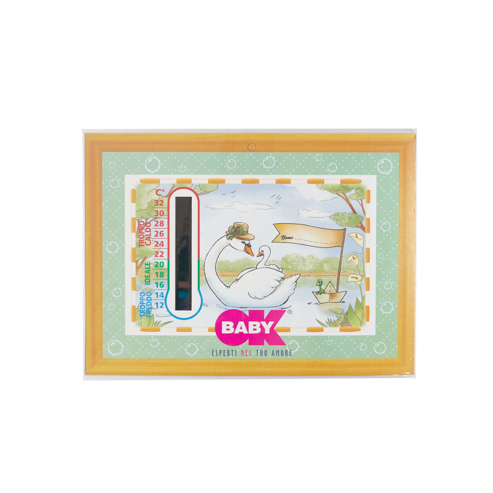 OK Baby - комнатный термометр с лебедями • Multicolor