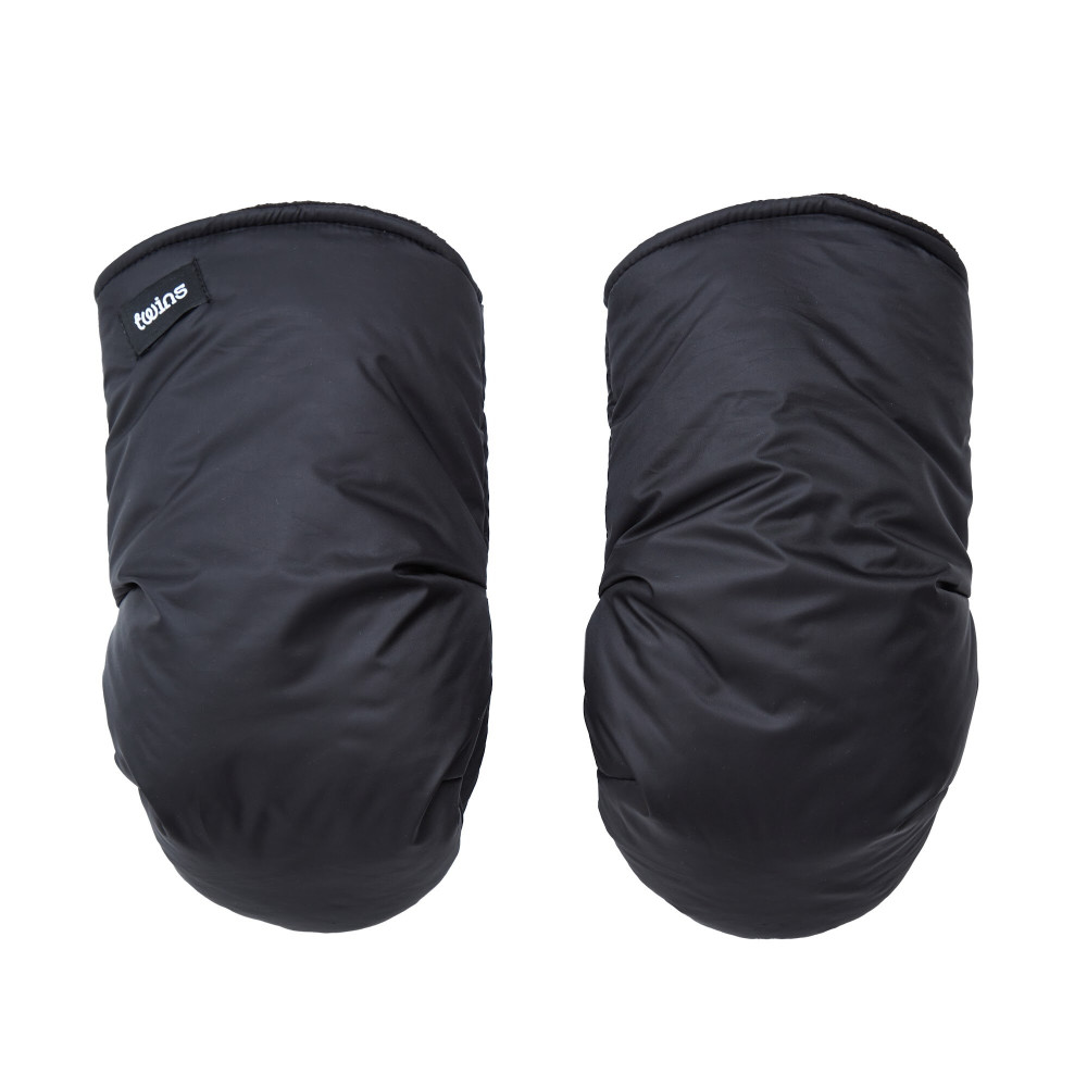 Twins Handmuff - рукавиці-муфти для коляски • Black
