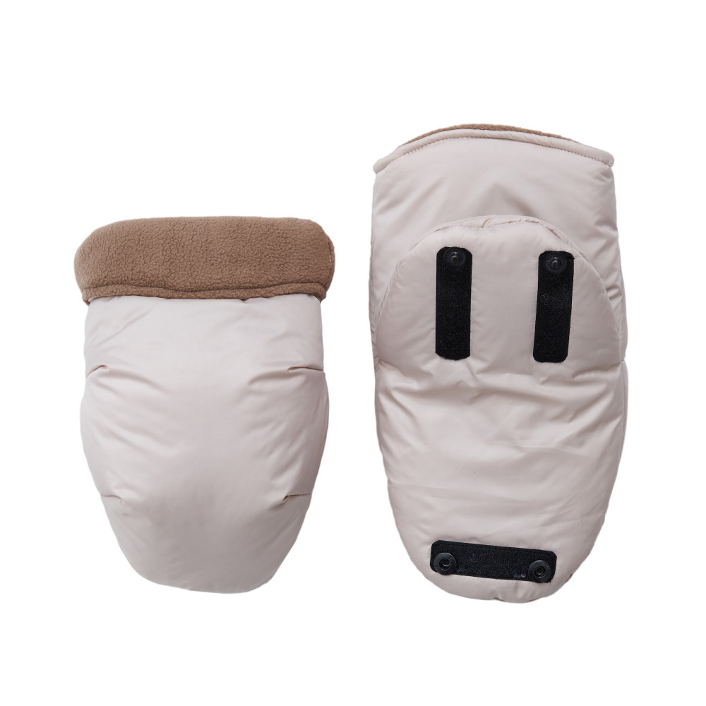 Twins Handmuff - рукавиці-муфти для коляски • Beige