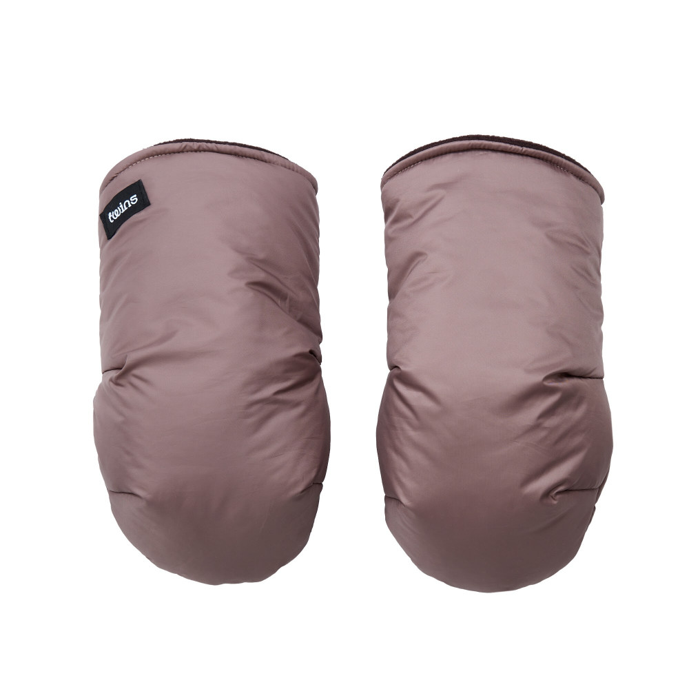 Twins Handmuff - рукавиці-муфти для коляски • Mocca