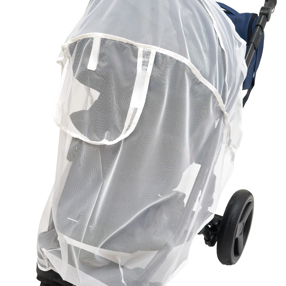 Twins Mosquito Net - москітна сітка для прогулянкової коляски • White