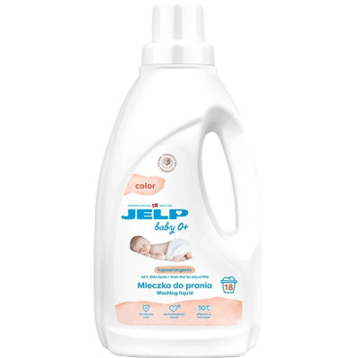 JELP Baby 0+ Color - молочко для стирки цветного белья 1.5 л JELP Baby 0+ Color - молочко для стирки цветного белья 1.5 л