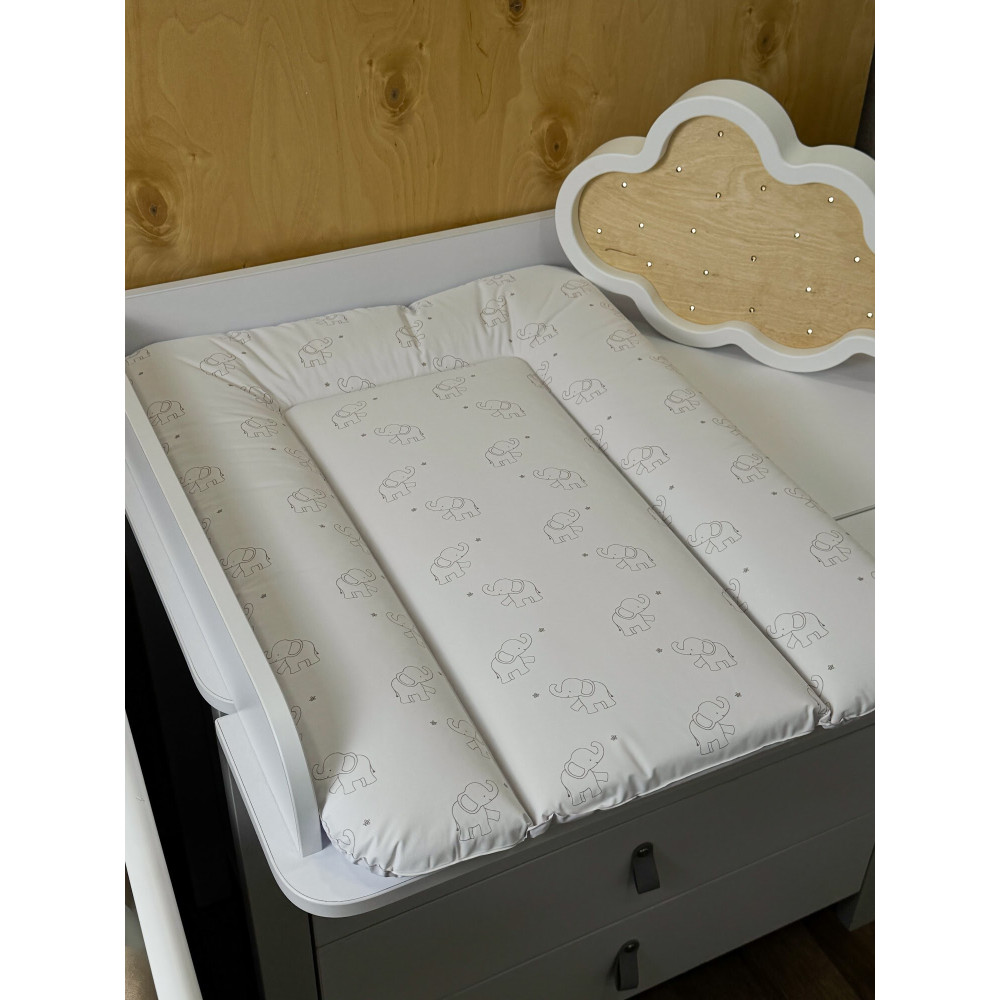 Cebababy Dreamland Mattress - пеленальний матрац 50×70 см • Toto Elephant