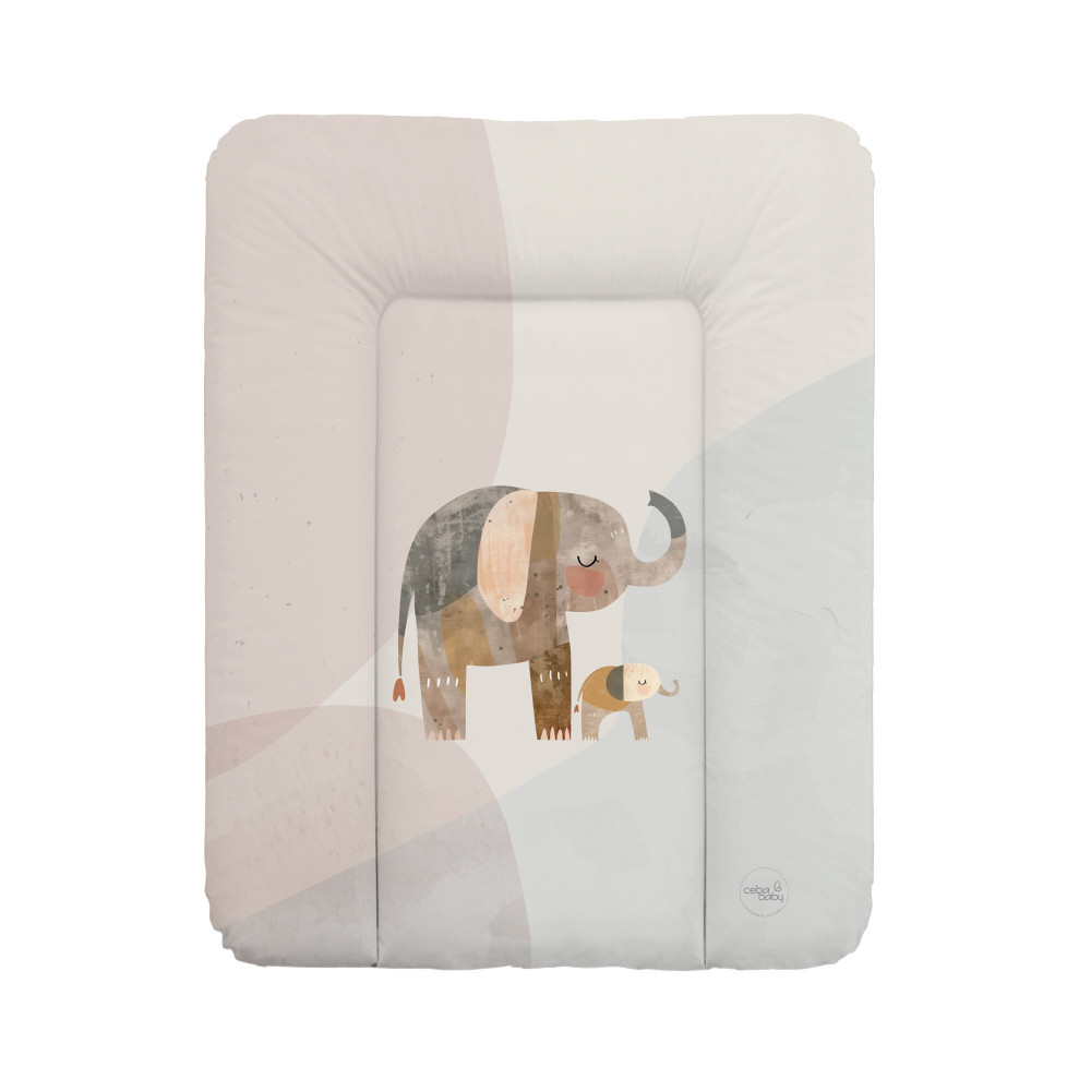 Cebababy Basic Mattress - пеленальний матрац 50×70 см • Elephant Family