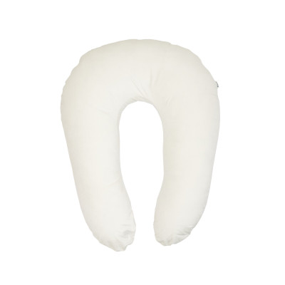 Twins Velvet Pillow - двусторонняя подушка для беременных и кормления 160 см • Ecru Twins Velvet Pillow - двусторонняя подушка для беременных и кормления 160 см • Ecru